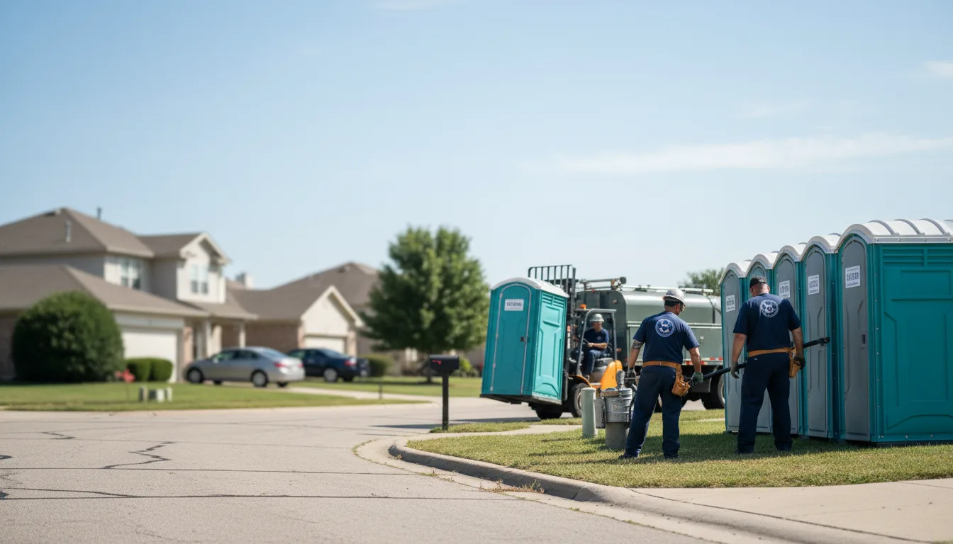 Porta Potty Rental in Stockton, IL near me